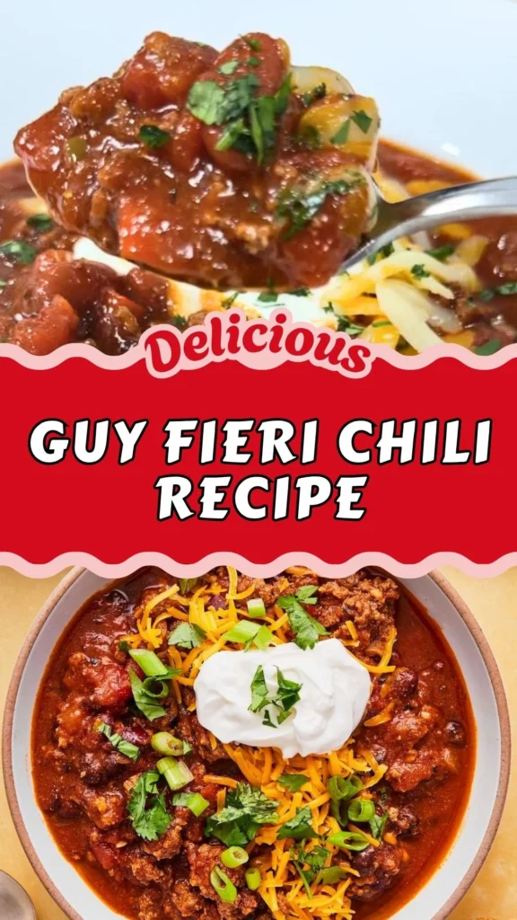 Guy Fieri Chili