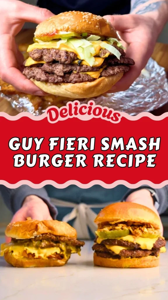 Guy Fieri Smash Burger