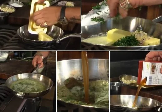 Make the Brown Butter Garlic Sauce