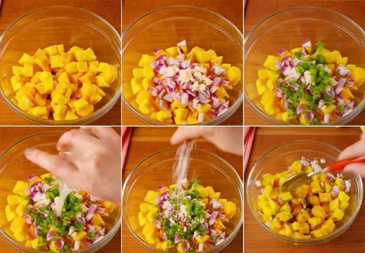 Make the Mango Salsa