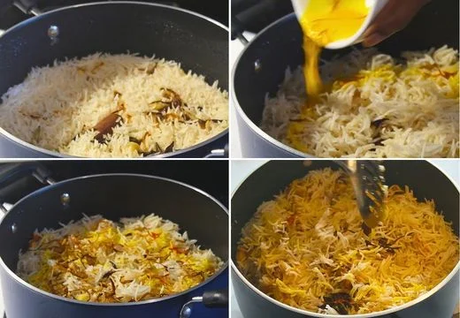 Rest, Add Saffron, and Fluff