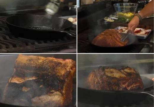 Sear the Prime Rib