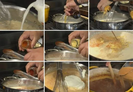 Thicken the Chili and Make the Beer-Cheddar Sauce