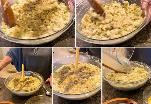 Add the Chicken Stock and Seasonings