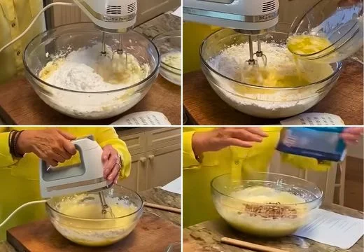 Add the Powdered Sugar and Butter