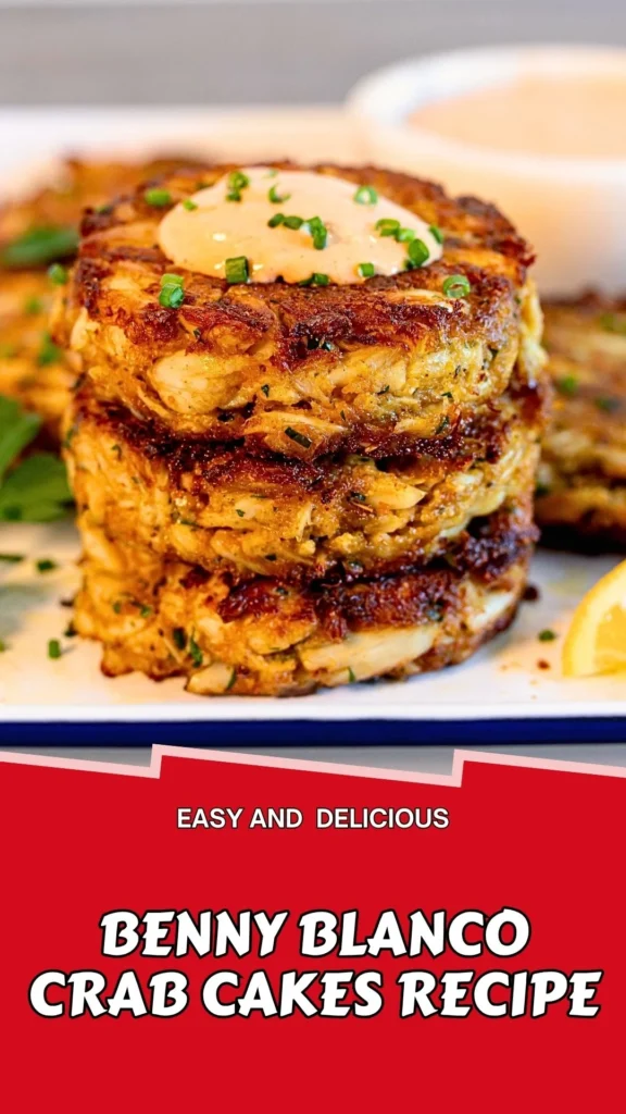 Delicious Recipe of Benny Blanco Crab Cakes