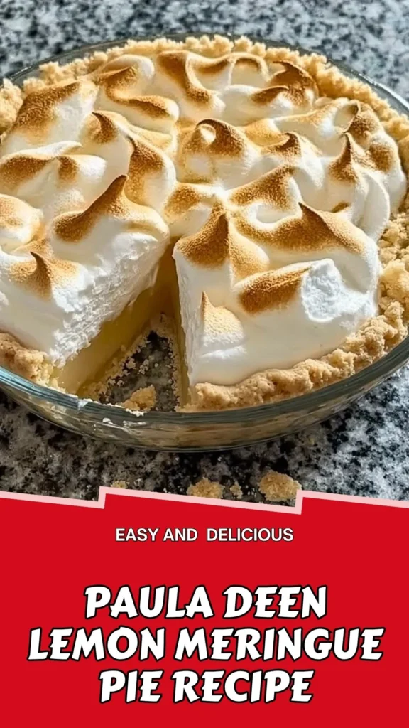 Delicious Recipe of Paula Deen Lemon Meringue Pie