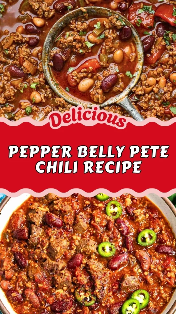 Pepper Belly Pete Chili